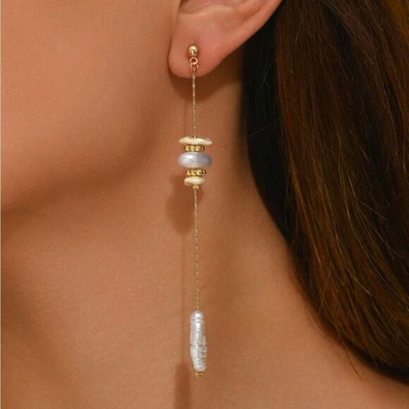 Bohemianādrop earringsāN539 - Picture 1 of 4